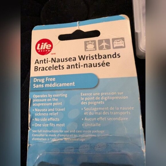 Travel Wristbands Nei-Kuan Acupoint for motion sickness 5 sets NIB - Picture 2 of 10